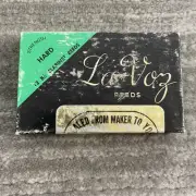 Vintage LA VOZ B Flat Bb Clarinet Reeds Hard Box of 12 Sealed