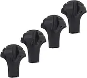 4Pcs Non Slip Trekking Pole Foot Protectors Durable Covers for Walking Sticks for Hiking Climbing and Backcountry Activities