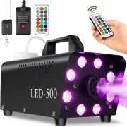 Máquina de humo mejorada con 13 luces LED de colores