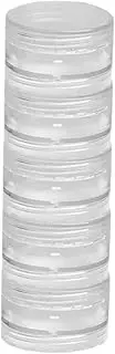 Refillable Cosmetic Jar, Small Travel Containers For Creams, Clear Jars Containers For Cosmetic, Lotion, Cream, Makeup, Bead, Eye Shadow, Rhinestone, Samples Cream Jar Travel, Small Tra