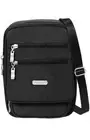 Baggallini Journey RFID Blocking Nylon Multi Pocket Crossbody Bag Travel Purse