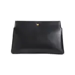 [Phoebe Philo] Phoebe Philo-Black Trifold Lamb Leather Clutch-Donna OS OS