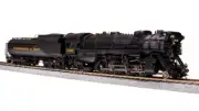 Broadway Limited HO K-2 2-8-2 Mikado Chesapeake & Ohio C&O #1196 DCC/SND LE 7593