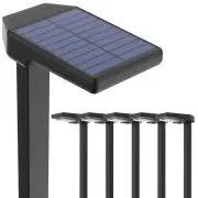 Solar Pathway Lights Outdoor, Smart Color Changing with 9-in-1 (Warm White/Co...