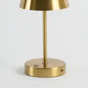 Avignon Gold 23cm Portable LED Table Lamp [AMALAVITL25A]