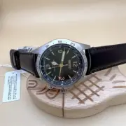 Seiko PROSPEX Alpinist Mechanical GMT Leather Strap Men's watch SBEJ005