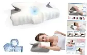 Cervical Neck Pillow for Sleeping,Memory Foam Contour Pillow with