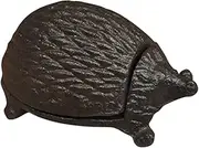 Angoily Turtle Cast Iron Key Hider Decorative Key Box Hidden Compartment Black