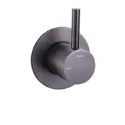 VITO BERTONI WISH2 Round Shower/Bath Wall Mixer - Graphite