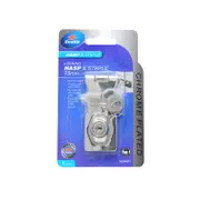 Zenith 75mm Zinc Plated Locking Hasp And Staple