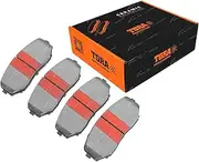 Front Disc Brake Pads Set for Mazda CX-7 ER & CX-9 TB 4cyl 2.2L MZR-CD 2.3L MZR DISI 2.5L L5 V6 3.7L CA 2006 2007 2008 2009 2010 2011 2012 2013 2014 2015 2016