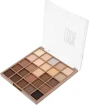 25 Shades Eyeshadow Palette Shimmering Sparkle Makeup for Girls Neutral Palette for Beginners Compact Portable