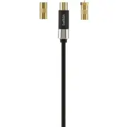Belkin Coaxial Antenna Cable with Gender Adapters (5M)