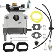 Saihisday WYC-22 Carburetor Kit, Replacement for Hitachi Metabo HPT CG22EABSLP CG22EADSLP CG22EASSLP CG22EAB CG22EAD Trimmer, Replaces 669-6550 6696550