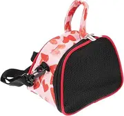 Portable Hamster Bag Guinea Pig Carrier Breathable Small Pet Travel Pouch Mesh Airflow