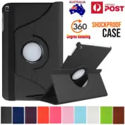 For Samsung Galaxy Tab A 8.0" A 10.1'' 2019 360 Rotating Case Flip Leather Cover