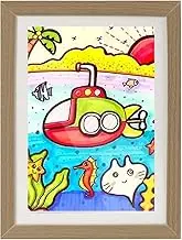 Art Frames for Kids Art,Changeable Children Picture Frame - Children Projects Storage Picture Frame, Artwork Frame for Picture Display