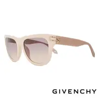 在飛比找momo購物網優惠-【GIVENCHY 紀梵希】義大利品牌簡約太陽眼鏡(- 米白