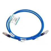 Panduit STP6X4BU TX6A S/FTP Network Cable, RJ45 to RJ45 Male, 10Gig, 4ft