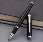 Parker IM Series Black/White Clip Rollerball Pen Fine Nib Black Ink Refill