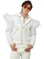 Elton John Deluxe Feather Jacket