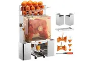 VEVOR Commercial Orange Juicer Machine 120W Juice Squeezer Extractor Filter Box