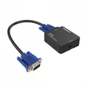 Simplecom Full Hd 1080P Vga To Hdmi Converter Withdio