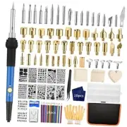 Wood Burning Kit 113pcs Professional Wood Burning Tool 53 Pyrography Tips