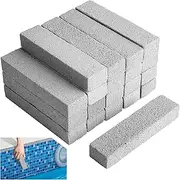 Adnee 20 Pcs Pools Pumice Stone - Pool Cleaning Block Swimming Pumice Pool Tile Stone for Pools & Spa Tile, Grout & Concrete Cleaning