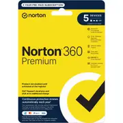Norton 360 Premium (5-Device, 24-Month) [Digital Download]