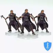 Druid x3 - Seas & Shores #11 D&D Icons of the Realms Pirate Miniature