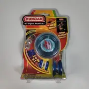 Yo-Yo Duncan Toys Pro Z Blue/Clear w/ mod spacers & trick book