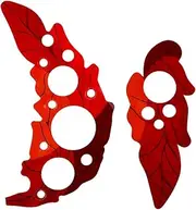 UPKOCH 1 Set Decorative Guitar Pickguard Scratching Acoustic Guitar Plate Unique Patterns Easy Application Impact Protection