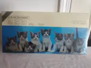 Springbok Kitty, Kitty, Kitty 700 pc panoramic 13" x 40" puzzle BRAND NEW