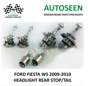 For FORD FIESTA WS '09-10' 2xHEADLIGHT H4 / 2xH7 / 2xREAR STOP,TAIL S25 Double