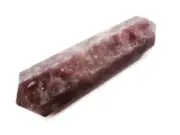 Double Terminated Lepidolite Healing Magic Grid Pencil Point Gemstone Crystal