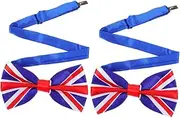 [OATIPHO] 2pcs Silk Bow Tie Party Bow Ties Decor Decorative Bowtie Suit Bowtie Decor Suit Decor Clothes Bowtie Decorative Bow Tie Bowtie Decoration Men Bowtie Accessories Polyester Yarn