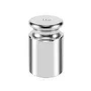 4X(Calibration Weight for Digital Scale, Carbon Steel, Chrome Finish,4610