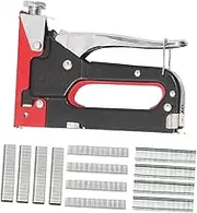 Veemoon Power Tool Nail Staples and Brad Nails Handheld Nailer Hand Tools Staple Device for Painting Stapler for Wood Staple Tool for Crafts Carpentry Multitools Heavy Yard Nailer