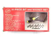 41 Piece Ratchet Driver Set with Bits and Sockets