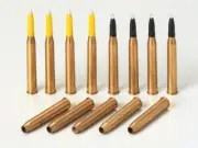 8,8cm KING TIGER BRASS PROJECTILES #35166 1/35 TAMIYA