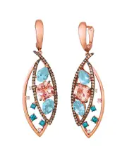 Le Vian 14K Strawberry Gold 5.77 ct. tw. Diamond & Gemstone Earrings