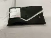 Circus by Sam Edelman Canyon Envelope Clutch Bag Black Patent