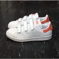 在飛比找蝦皮購物優惠-南◇adidas STAN SMITH CF 魔鬼氈 橘色 