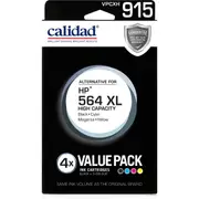 Calidad HP 564 XL Black 4 Pack