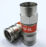 6x Matchmaster RG6 FOXTEL APPROVED CONNECTORS MAT26MM-TRSF-6L F-Type Connection