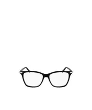 square-frame glasses 55,53 Black