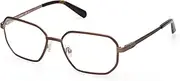 [GUESS] GU50240 037 Shiny Satin Dark Bronze 56/17/145 Men's Glasses, 037 Shiny Satin Dark Bronze, 56/17/145