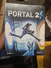 Portal 2 Strategy Guide Valve Future Press Game Book Plastic Wrap Still On Book