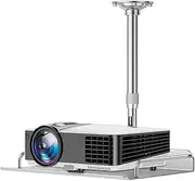 Projector Tripod Universal Projector Stand Ceiling Wall Bracket Household Telescopic Lifting Wall Hanging Wall Surface with Tray Multi-Functional Projector Hanger Projector Stand (Size : 75-150cm)